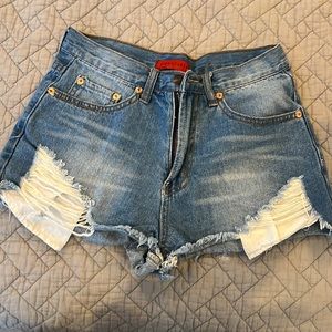 Jean shorts